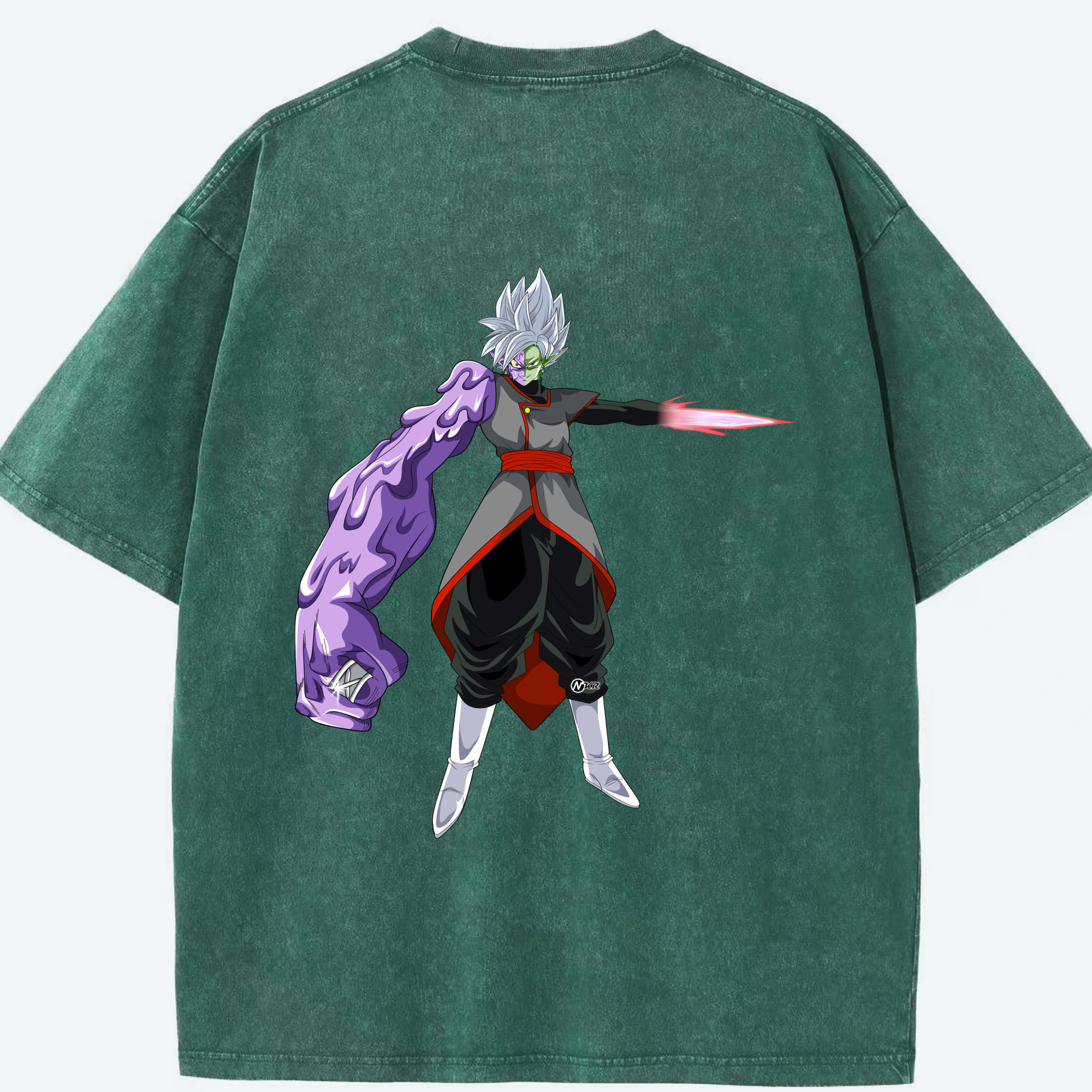 （画像用） ドラゴンボール DRAGON BALL 綿100% ヴィンテージ風 半袖Tシャツ（背面プリント）